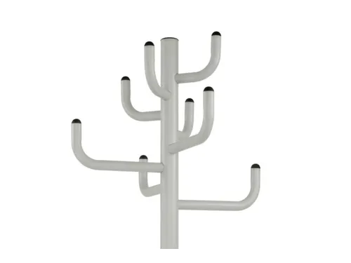 staande kapstok,HxØ 1800x450mm,8jashaken,parapluhouder/druppelvanger
