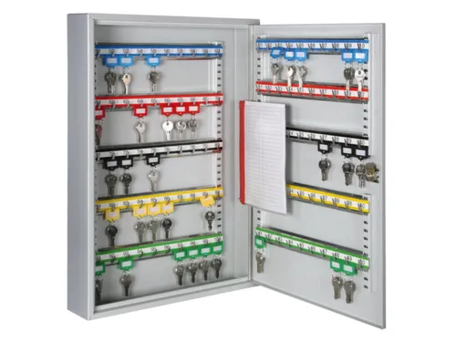 Sleutelkast Hxbxd 550X380X80Mm 100Haakjes 1Deur Ral7035