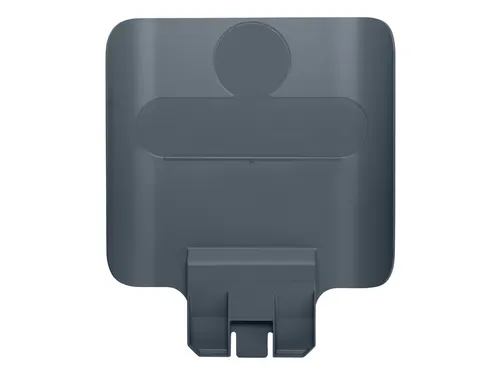 Paneel Rubbermaid Slim Jim Recyclestation voor label grijs