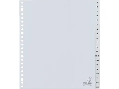 Tabbladen Kangaro A4 23-Gaats G420AZMB 20-Delig Alfabet Breed