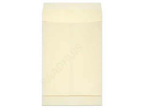 Monsterzak Raadhuis 262x371x38mm EB4 crème plakstrip krimp a 10 stuks