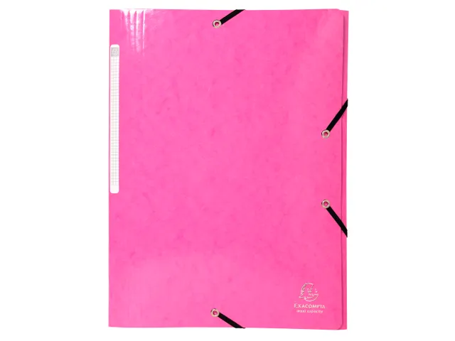 Elastomap Met 3 Kleppen In Gelamineerd Glanskarton A4 Assorti