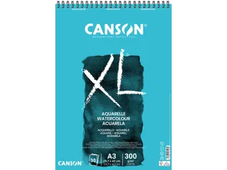 Aquarelblok Canson XL A3 30 vel 300gr spiraal - 3