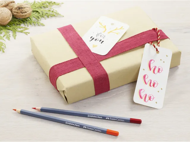 Crayon de couleur Aquarellable Faber-Castell Goldfaber etui 24 pces