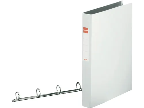 Ringband Esselte 4 rings O-mech A4 25mm Pp Wit