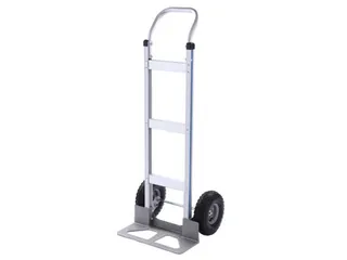 Steekwagen 250kg rubberen luchtbanden - 1