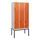 dubbeldekse locker,HxBxD 1950x900x500mm,3x2vak.,vak B 300mm