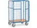 Pakketwagen 8481-3 Draadgaas Dubbele Vleugeldeur 600kg 1000x600mm