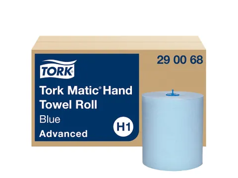 Tork 290068 H1 Matic Advanced Handdoekrol Blauw 2-laags 150m 6 rollen