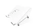 Laptopstandaard Ergo HV Acryl
