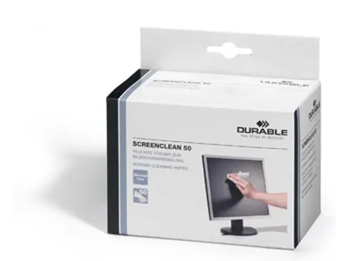 Screenclean reinigingsdoekjes doosje van 50 stuks