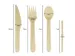 Couteau bois Kangaro 200 pièces 160mm biodégradable