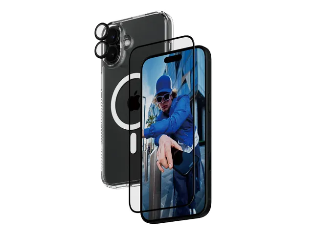 PanzerGlass 3-in-1 Protection Bundle iPhone 16 Plus, Apple, Apple -