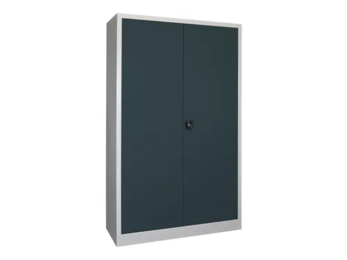 grootvolumekast met openslaande deuren,RAL7035,front RAL7016