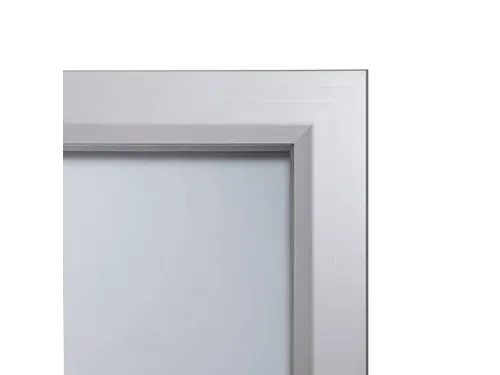Vergrendelbaar notitiebord Outdoor Slim 12xA4 Zilver