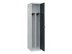 locker voor scheiding van kleding,HxBxD 1850x400x500mm,1vak