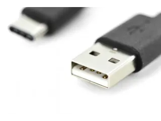 USB Type-C-aansluitkabel Type C naar A St/St 1m 3A, 480 MB 2.0 Zwart - 4