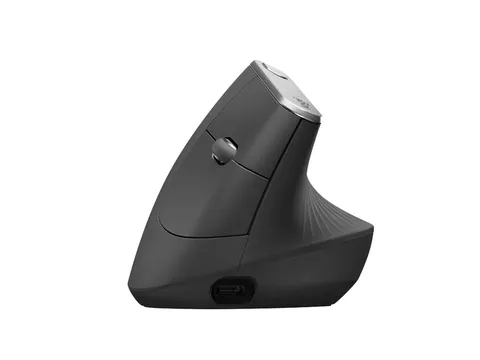Muis Logitech MX Vertical grafiet draadloos