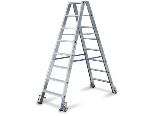 Verrijdbare Boktrap Aluminium L 2 04M 2X8Treden