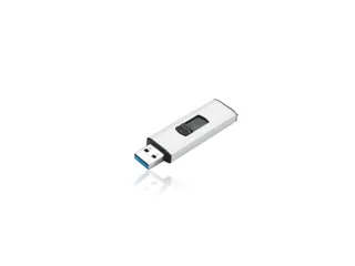 Q-Connect USB-stick 16GB USB 3.0 met schuifmechanisme Zilver - 1
