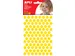 Stickers Cirkel Diameter 10,5 Mm 528 Stuks Geel