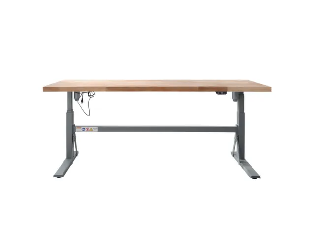 Elektrisch Verstelbaar werkbank HxBxD 700-1170x2000x750mm beukblad