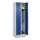locker,HxBxD 1950x600x500mm,2vak,vak B 300mm,draaigrendel,sokkel