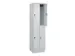 dubbeldekse locker,HxBxD 1950x500x500mm,2x2vak.,vak B 250mm