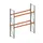 palletstelling,grondveld,HxBxD 3300x2900x800mm,vakl. 1500kg