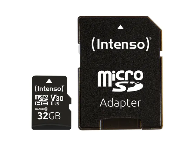 Intenso Micro SDHC Geheugenkaart Uhsi 32gb