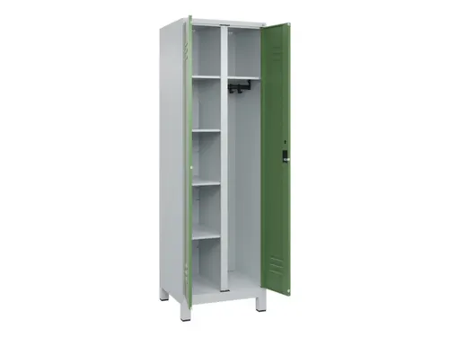 wasgoedverdeelkast,HxBxD 1950x600x500mm,vak B 300mm,cilinderslot