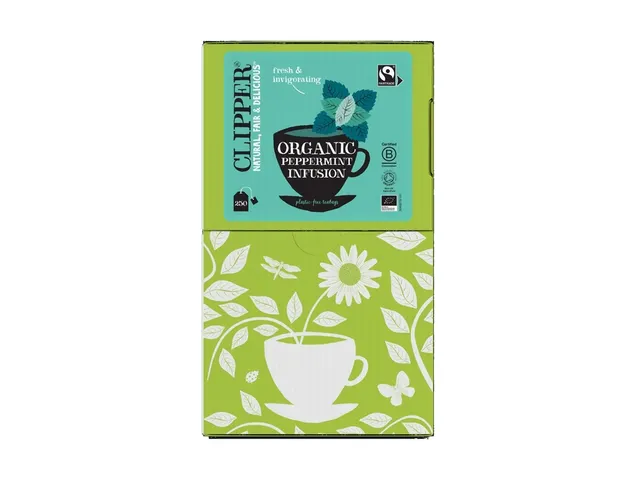 Thee Clipper infusion peppermint 250 zakjes
