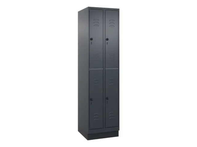dubbeldekse locker,HxBxD 1950x500x500mm,2x2vak.,vak B 250mm