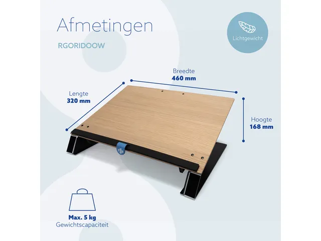 R-Go Tools Read2Write Documenthouder R-Go Eikenhout