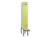locker met bank,voor scheiding van kleding,HxBxD 2120x300x815mm,1vak