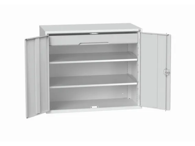 universele kast,HxBxD 1000x1300x550mm,2xStalen bodem,1lade(n)