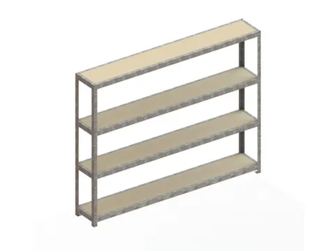 breedvakstelling,grondveld,HxBxD 1970x2504x400mm,vakl. 400kg