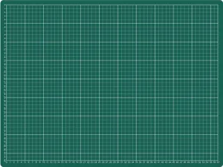 Snijmat A2 600X450mm groen - 2