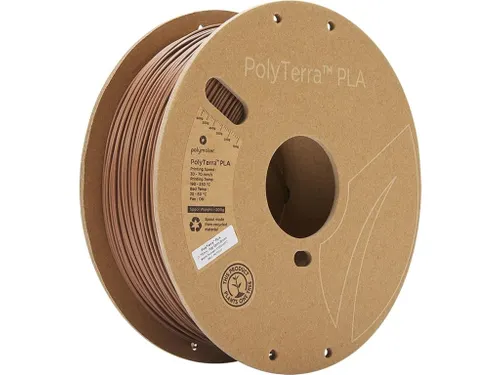 3d Filament 1.75mm PolyTerra PLA Earth Brown 1kg