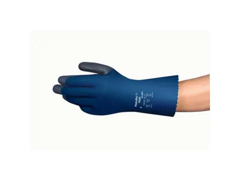 Ansell AlphaTec 04-004 PVC handschoenen, blauw, maat 8, 72 paar