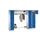 personeelsgarderobe draaigr. 1950x2550x500mm 3x5 vakken 400mm RAL5010