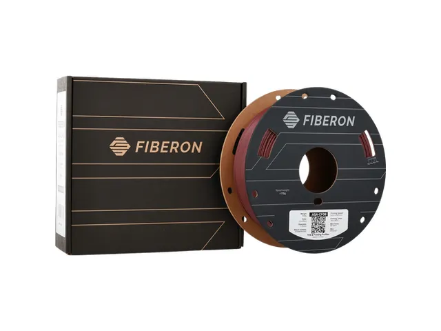 Polymaker 3D filament Fiberon ASA-CF08 1,75 mm Donker Rood 0.5kg