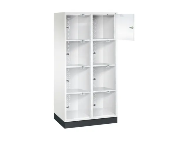 grootvolume-lockersysteem,HxBxD 1750x820x500mm,2x4vakken,cil.-slot