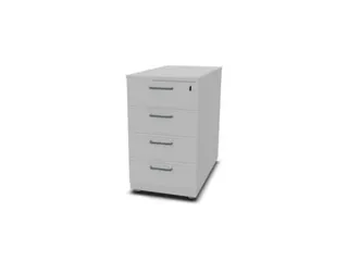 stationair ladeblok HxBxD 720x430x800mm 4 laden MP-lichtgrijs - 1