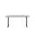 Elektrisch ihv bureau,HxBxD 700-1200x1600x800mm,blad grijs