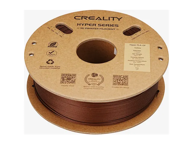 PLA-CF 1.75mm oranje 1kg Creality Hyper Serie 3D Filament