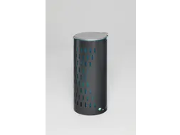 Afvalverzamelaar Antraciet 120 Liter 850x380x440mm Met Deur