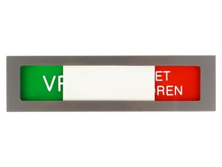 Infobord Deurbordje Niet Storen Groen Rood 150x40mm - 2