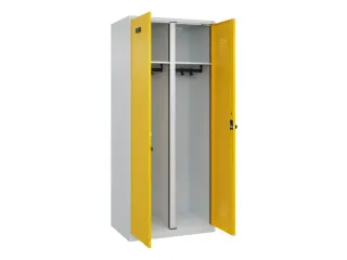 locker voor scheiding van kleding,HxBxD 1850x800x500mm,2vak - 1