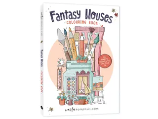 Kleurboek MUS Fantasy Houses - 3